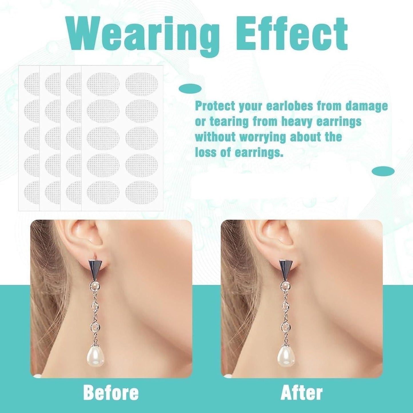 Lobewonder™️ Earlobe Support Patches (100 PCS)